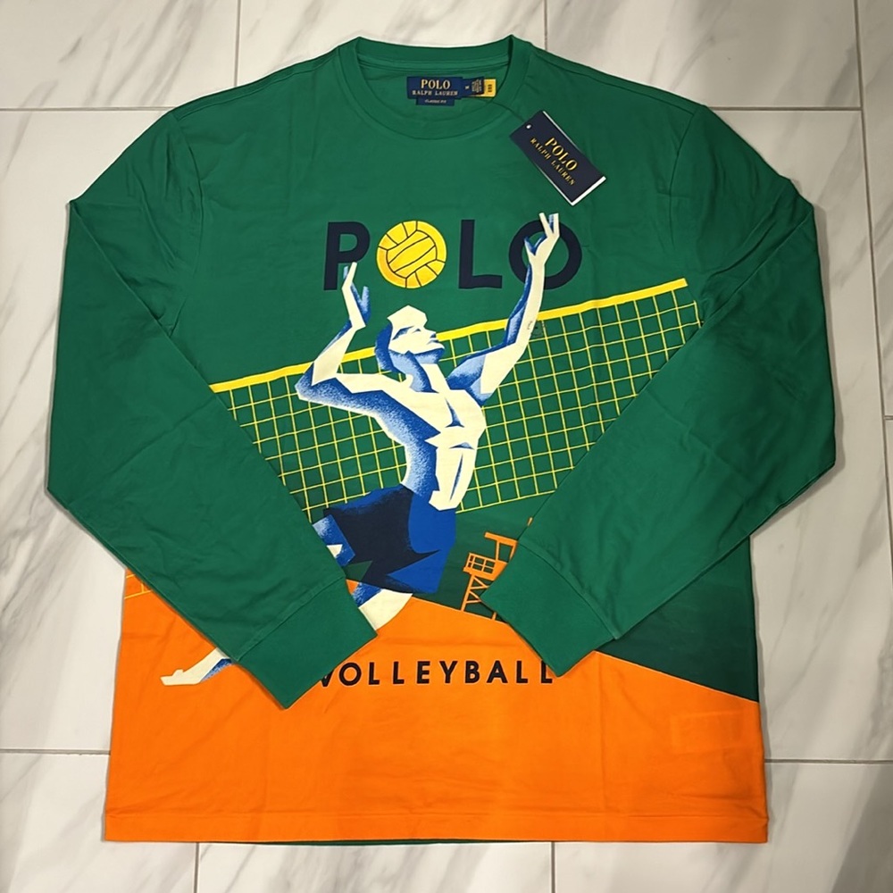 Men’s Polo Ralph Lauren Long Sleeve T-Shirt - Picture 1 of 4